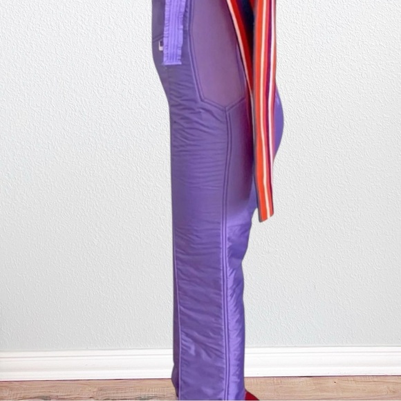 Vintage FERA Ski Overalls Rare Purple SZ 12 - Picture 3 of 13